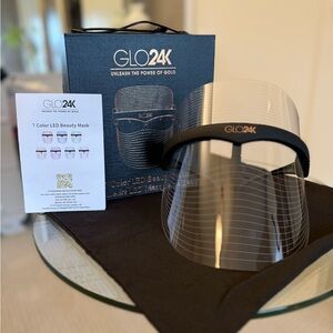 LED Beauty Mask - Black and Clear